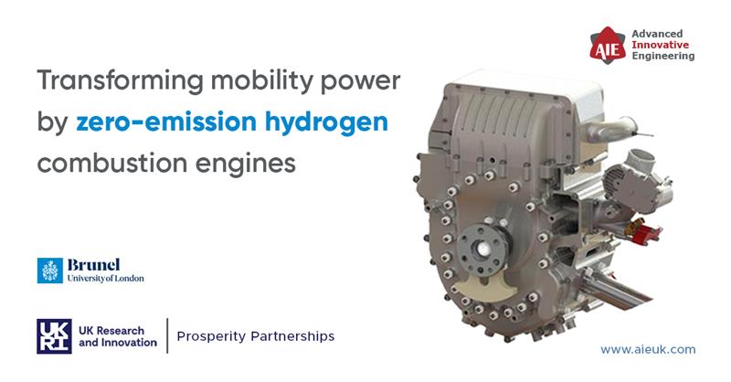 AIE Partners in Major EPSRC-Funded Hydrogen Engine Project to Revolutionise Zero-Emission Mobility